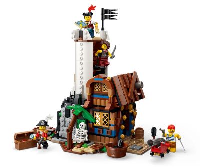Конструктор Емблематичен пиратски кораб LEGO Creator 31387 