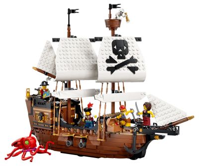 Конструктор Емблематичен пиратски кораб LEGO Creator 31387 
