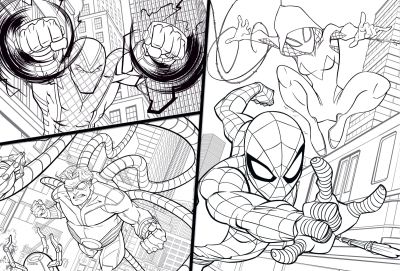 Двулицев пъзел Spider-man 250 части Lisciani LI116874