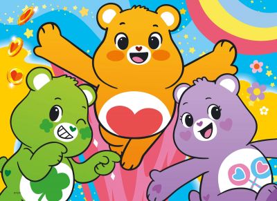 Двулицев пъзел Care Bears 4Х48 Lisciani LI116942