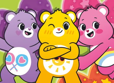Двулицев пъзел Care Bears 4Х48 Lisciani LI116942