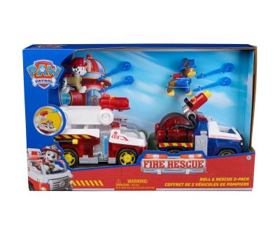Paw Patrol Fire Rescue Противопожарен комплект за игра с Чейс и Маршал Spin Master 6073471