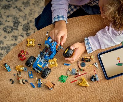 Конструктор Трансформиращата се кола на Джей LEGO NINJAGO 1856 