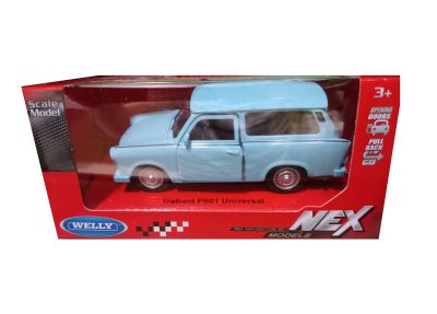 Металeн автомобил Trabant 601 Universal Welly 1:34 