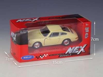 Металeн автомобил Porsche 911 Welly 1:34 