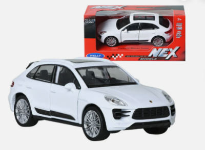 Металeн автомобил Porsche Macan Turbo 1:34 Welly 