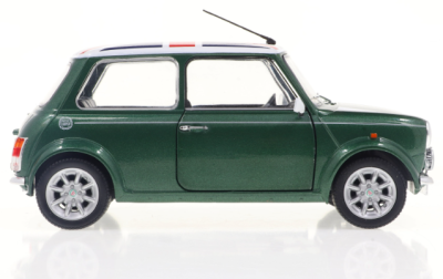 Метален автомобил Mini Cooper Sport British Racing 1:18 SOLIDO 1800612