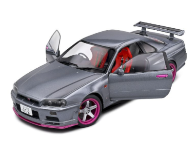 Метален автомобил Nissan Skyline GT-R 1:18 SOLIDO 1804310