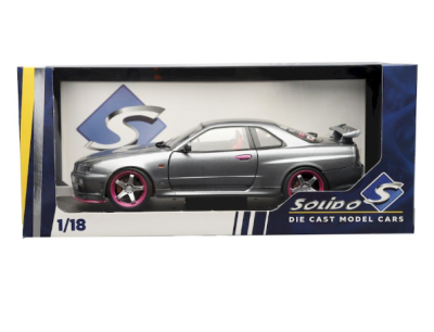 Метален автомобил Nissan Skyline GT-R 1:18 SOLIDO 1804310