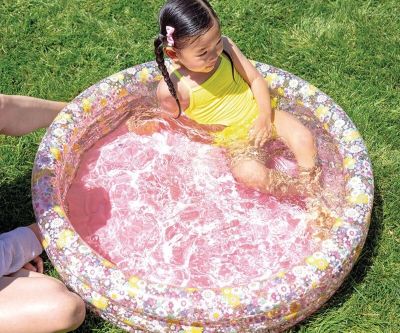 Бебешки надуваем басейн Sweet Blossom 86 х 25 см INTEX 58427NP