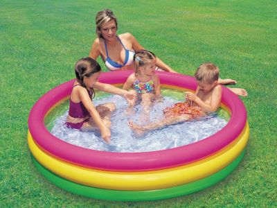 Бебешки надуваем басейн Sunset Glow 114 х 25 см INTEX 57412NP