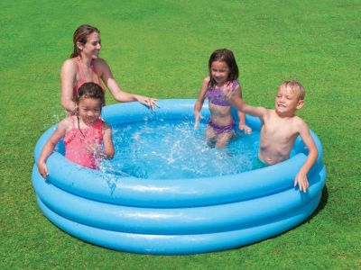 Детски надуваем басейн Crystal Blue 168 х 38 см INTEX 58446NP
