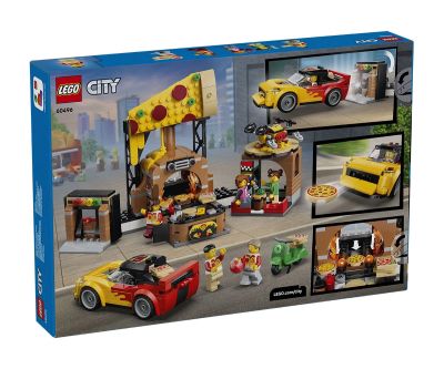 Конструктор Доставка на пица с превозни средства LEGO City 60496