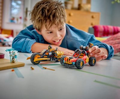 Конструктор Комбинирани превозни средства на Кай и Коул LEGO NINJAGO 71864 