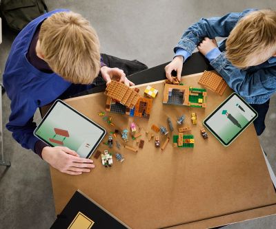 Конструктор Атака на селището на заклинателите LEGO Minecraft 21596
