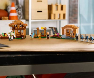 Конструктор Атака на селището на заклинателите LEGO Minecraft 21596