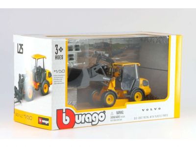 Строителна машина колесен товарач Volvo L25 Bburago 1:50 