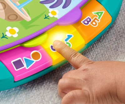 Образователна книжка с рими на български език Fisher Price Laugh & Learn