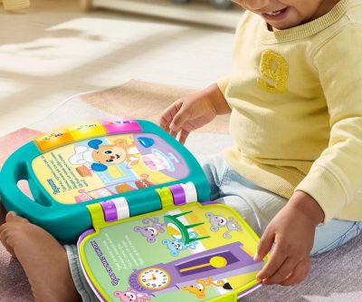 Образователна книжка с рими на български език Fisher Price Laugh & Learn