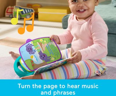Образователна книжка с рими на български език Fisher Price Laugh & Learn
