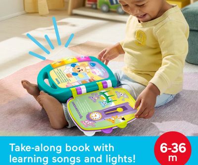 Образователна книжка с рими на български език Fisher Price Laugh & Learn
