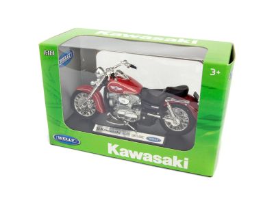 Колекционерски мотор Kawasaki Vulcan 1500 Classic Welly 1:18