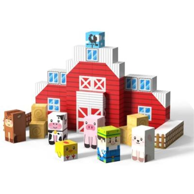 Конструктор с магнитни блокчета Farm Story FD136-51