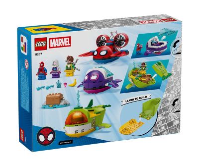 Конструктор Спайди с подводници LEGO Spidey 11207 