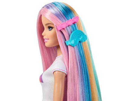 Кукла Barbie с шарена коса и аксесоари за прически Mattel JJP07