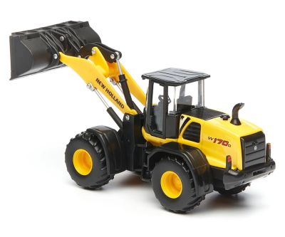 Строителна машина фадрома New Holland W170D Bburago 