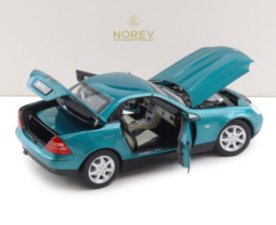 Колекционерска метална кола Mercedes Benz SLK 1:18 NOREV 183021