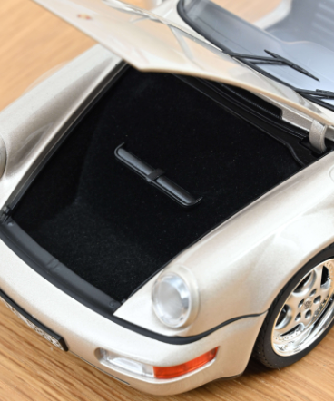 Колекционерска метална кола Porsche 911 Turbo Look Cabriolet 1:18 NOREV 187140