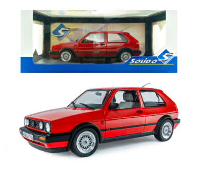 Метален автомобил Volkswagen Golf 2 GTI 1:18 SOLIDO 1812701