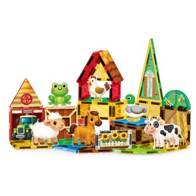 Магнитен конструктор с Животни Magnetic Tiles M507 