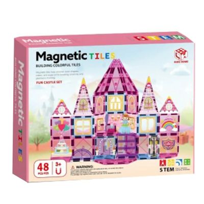 Магнитен конструктор Замък Magnetic Tiles M536 