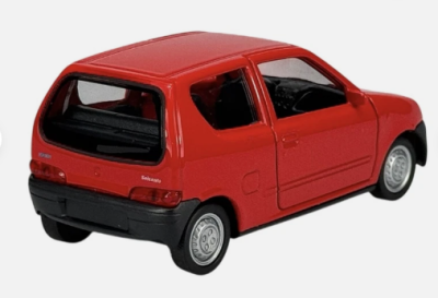 Метална кола Fiat Seicento Welly 1:34