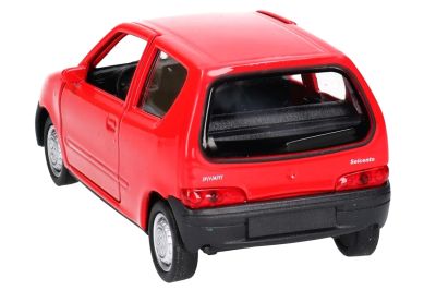 Метална кола Fiat Seicento Welly 1:34