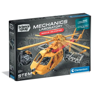 Конструктор Спасителен Хеликоптер Mechanics Laboratory Clementoni 75160 