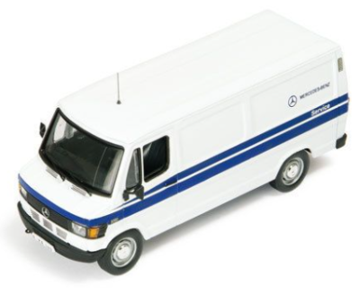 Колекционерски метален бус Mercedes 208 D transporter 1:18 KK Scale 180302