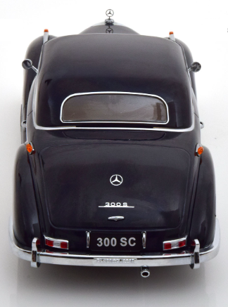 Колекционерска метална кола Mercedes Benz 300 SC W188 Coupe 1:18 KK Scale 180832