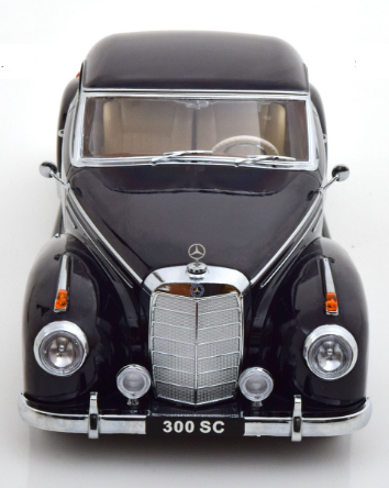 Колекционерска метална кола Mercedes Benz 300 SC W188 Coupe 1:18 KK Scale 180832