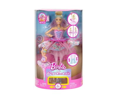 Кукла Barbie балерина Лешникотрошачката Луксозна кукла Клара Mattel JLW53