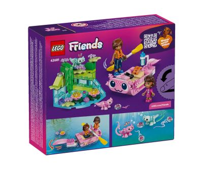Конструктор Приключенска лодка аксолотъл LEGO Friends 42681