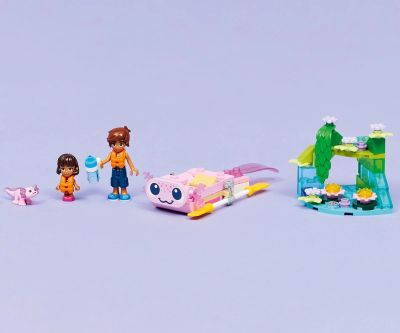Конструктор Приключенска лодка аксолотъл LEGO Friends 42681