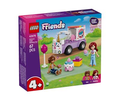 Конструктор Кола еднорог за доставка на торти LEGO Friends 42675 