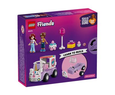 Конструктор Кола еднорог за доставка на торти LEGO Friends 42675 
