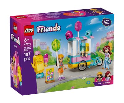 Конструктор Щанд за сладолед и балони LEGO Friends 42692