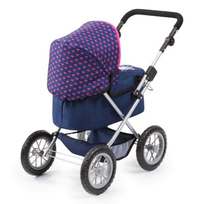 Количка за кукли с чанта Trendy синя BAYER 13054AA 