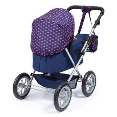 Количка за кукли с чанта Trendy синя BAYER 13054AA 