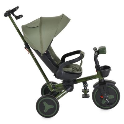 Сгъваема триколка Byox FoldiGo зелен